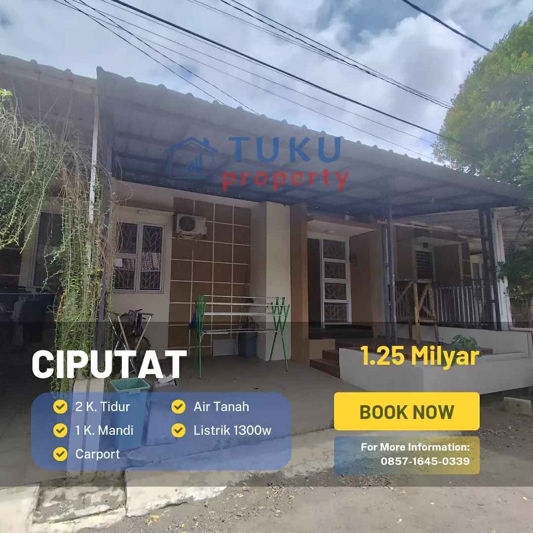 rumah cluster ciputat pas depan tol pamulang