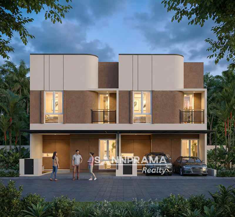 rumah cluster minimalis di limo depok