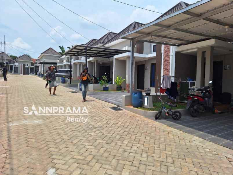 rumah cluster minimalis siap huni di cinangka depok
