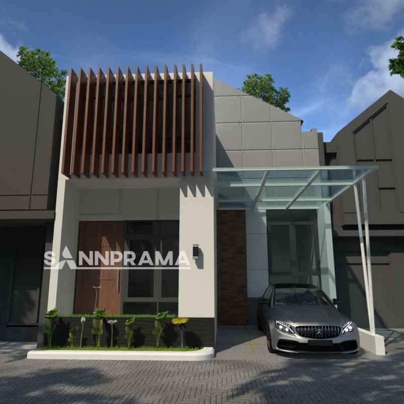 rumah dalam cluster pondok petir dekat the park mall