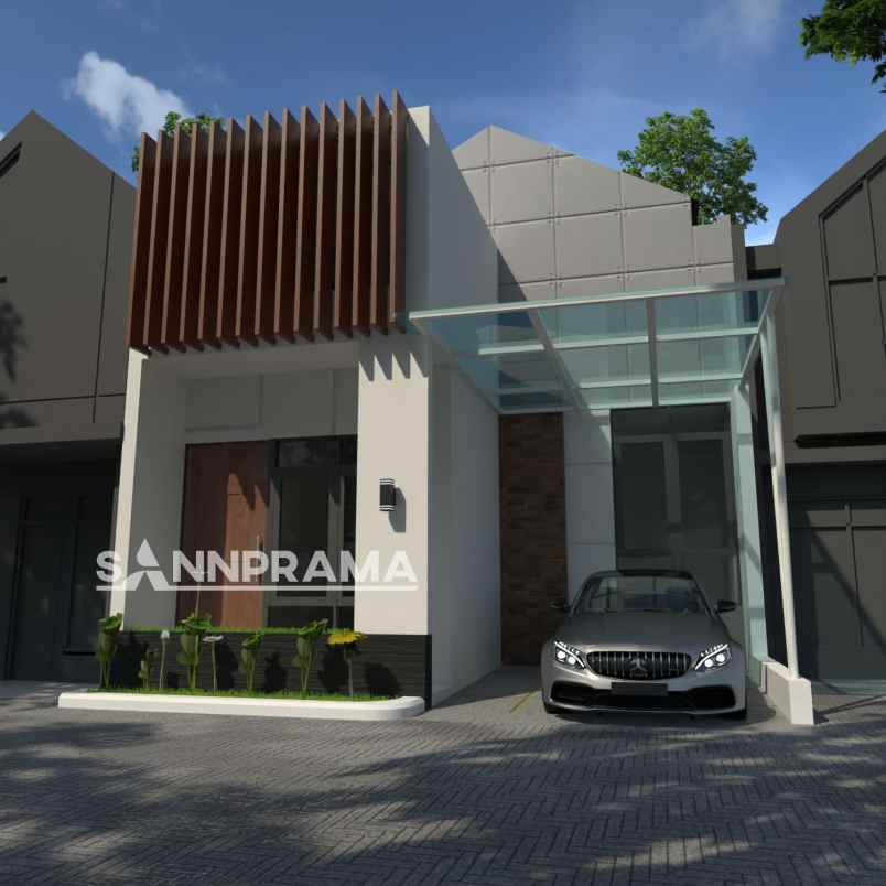 rumah dalam cluster pondok petir dekat the park mall