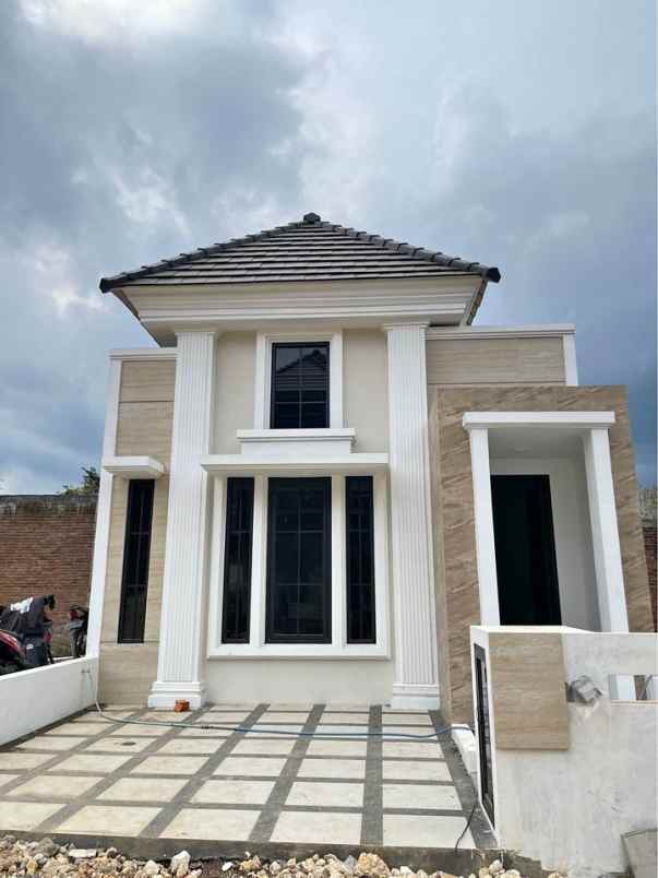 rumah design modern 1 lantai di dau malang