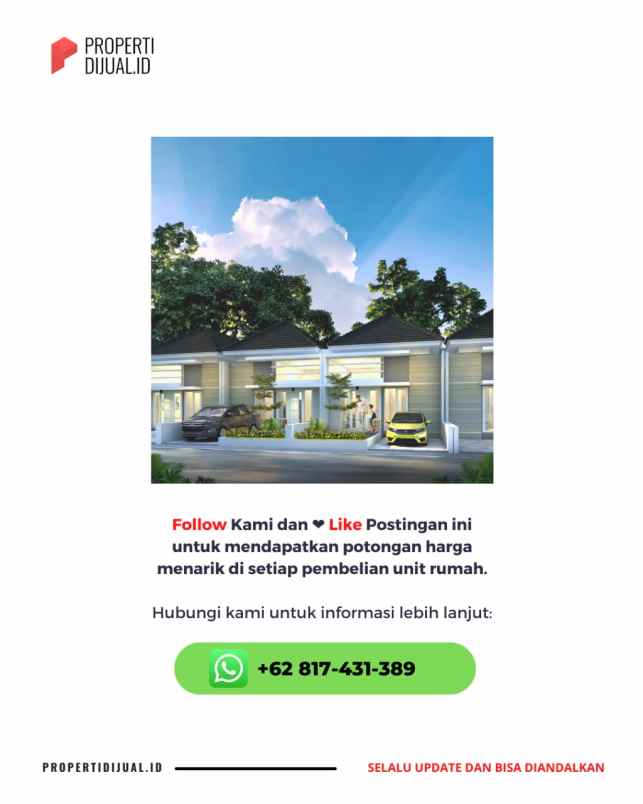 rumah dijual jogja citra pesona sidokarto