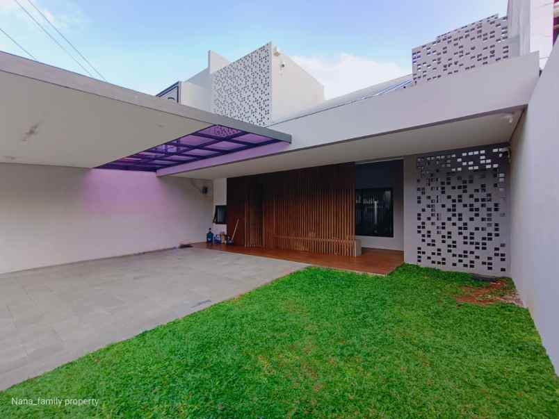 rumah elegant modern di joglo