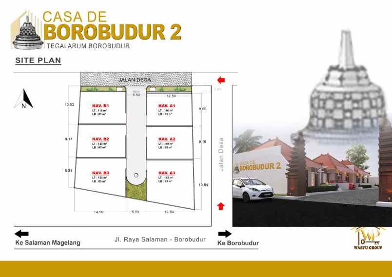 rumah etnik borobudur terlaris di magelang