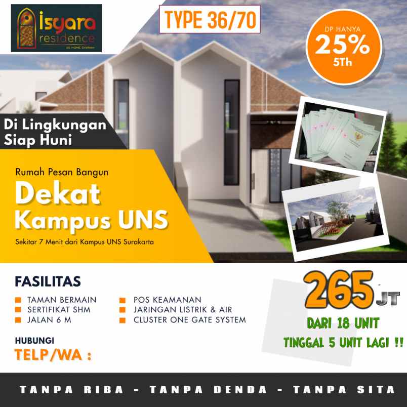 rumah gondangrejo karanganyar