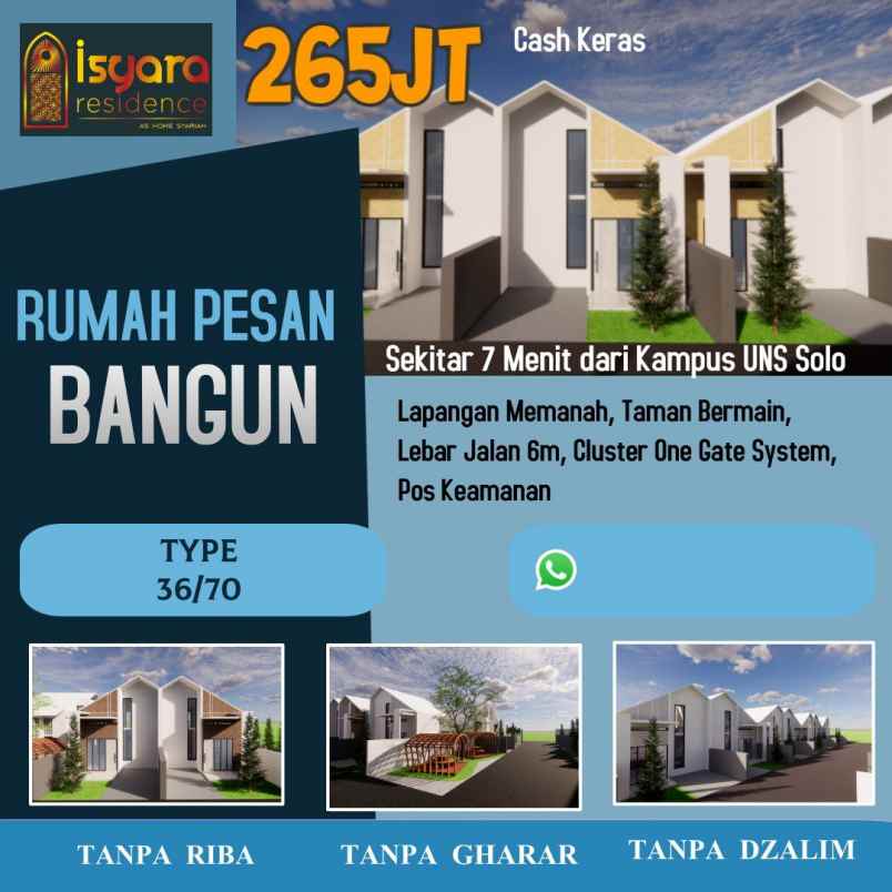 rumah gondangrejo karanganyar