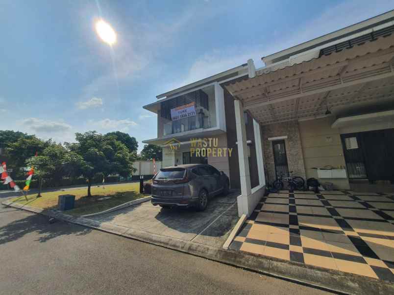 rumah hook tanah luas harga murah di summarecon bekasi