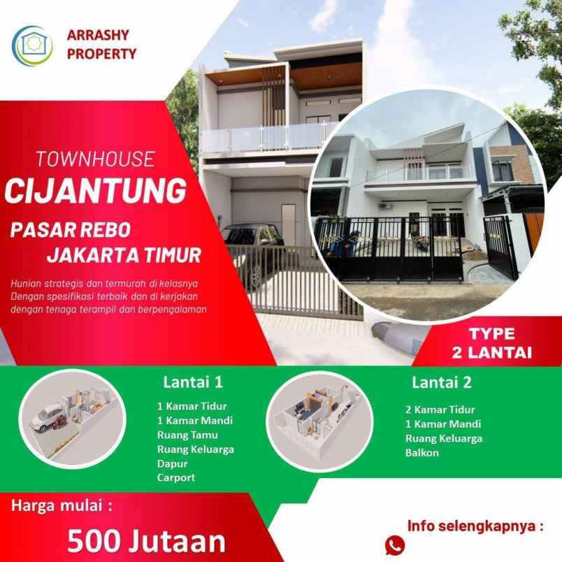 rumah jl pertengahan cijantung