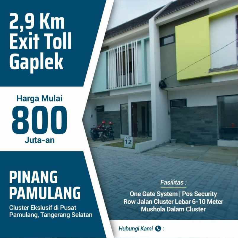 rumah jl pinang pamulang