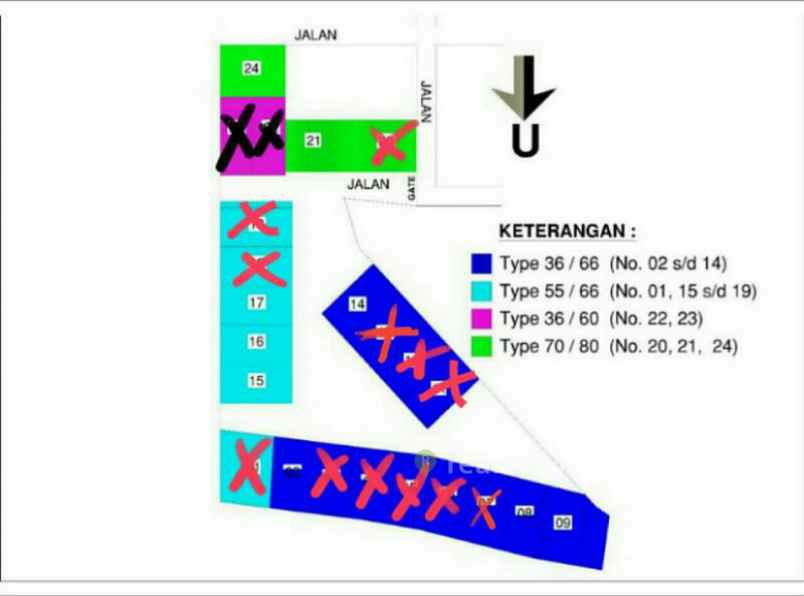 rumah komplek bni jalur 1