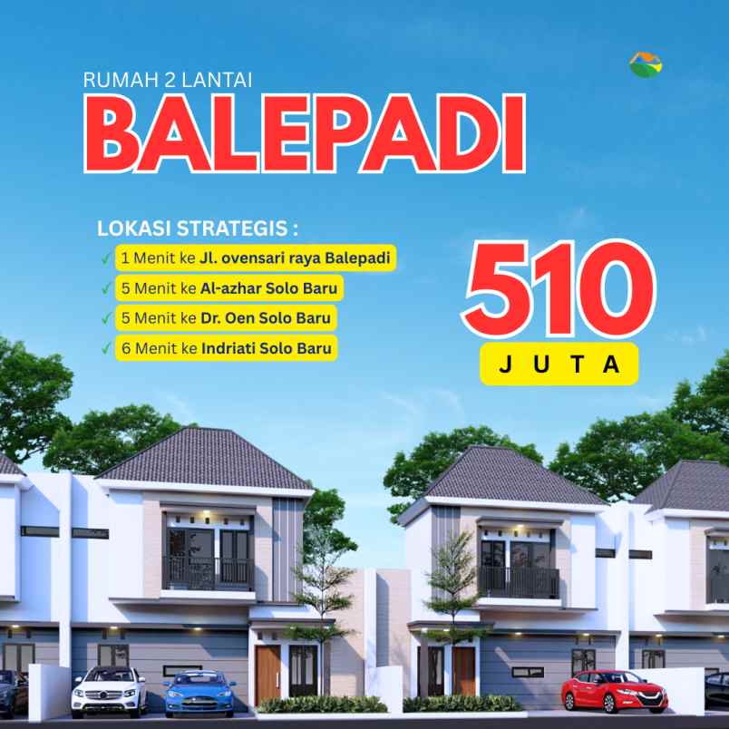 rumah lokasi strategis dekat gentan