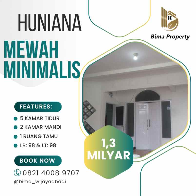 rumah mewah kece lowokwaru kota malang