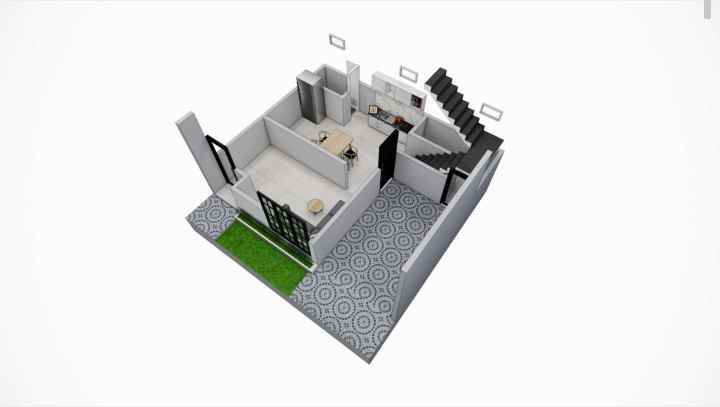 rumah mewah murah 3 lantai di studio alam indah depok