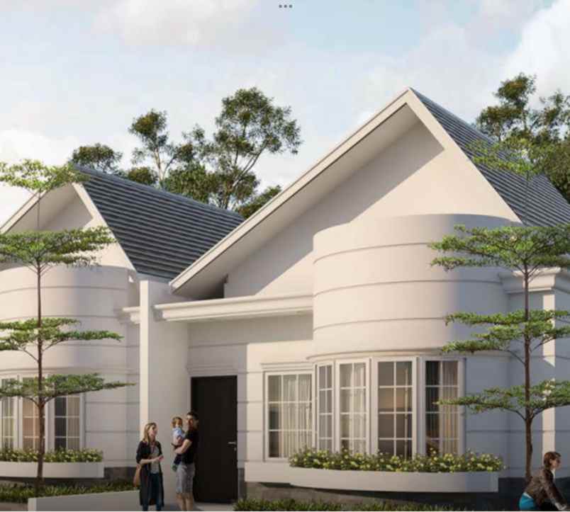 rumah minimalis semi eropa di bandung