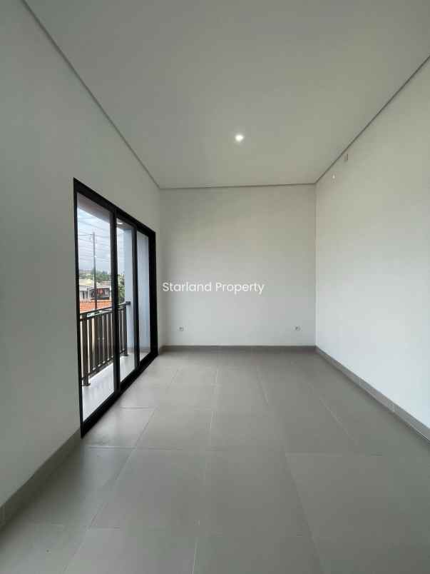 rumah siap huni konsep scandinavian modern di bintaro