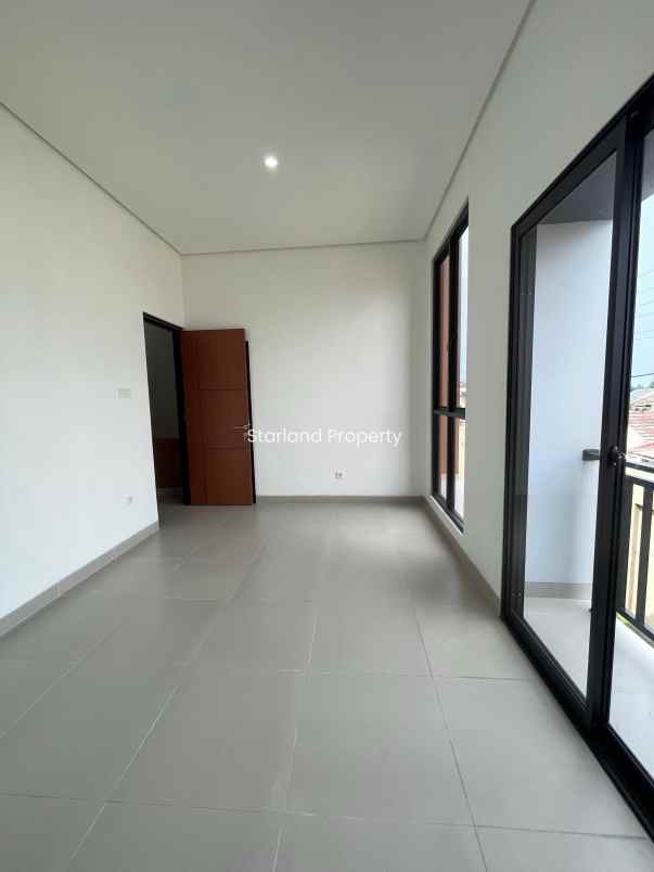 rumah siap huni konsep scandinavian modern di bintaro