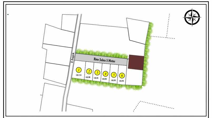 rumah tanah baru beji depok