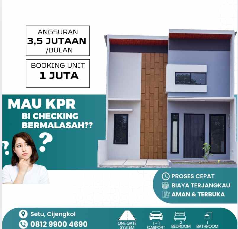 rumah tanpa bi checking kpr bank