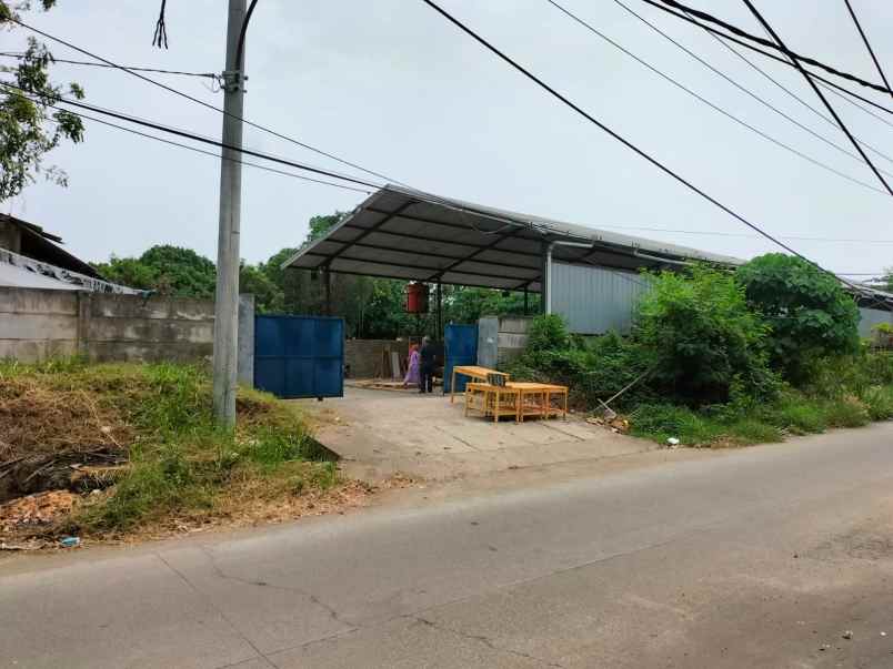 sewa workshop atau tanah di teluknaga kab tangerang