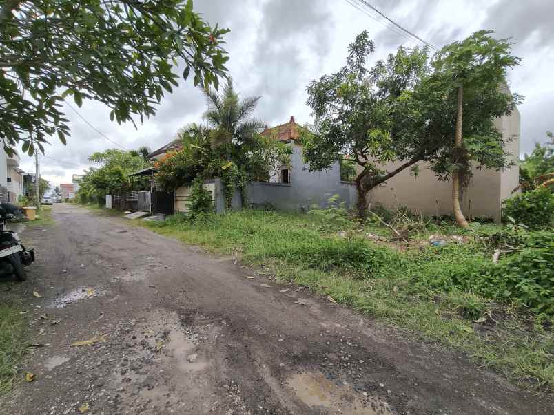 tanah di kampial badung bali view laut d lantai 2