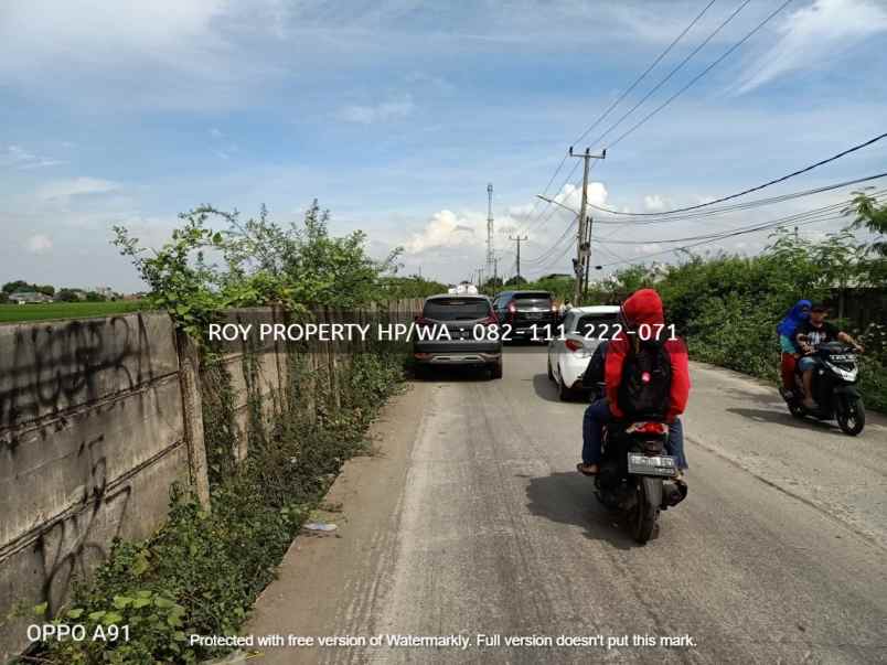 tanah jl bidara marunda