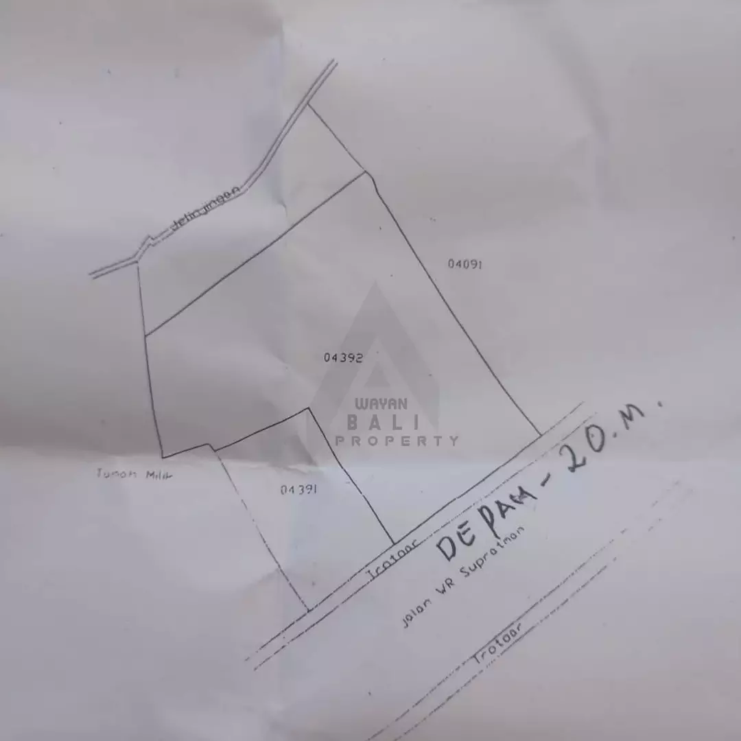 tanah jl wr supratman