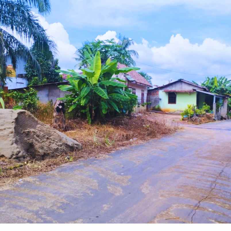 tanah kavling abusamah belakang spbu