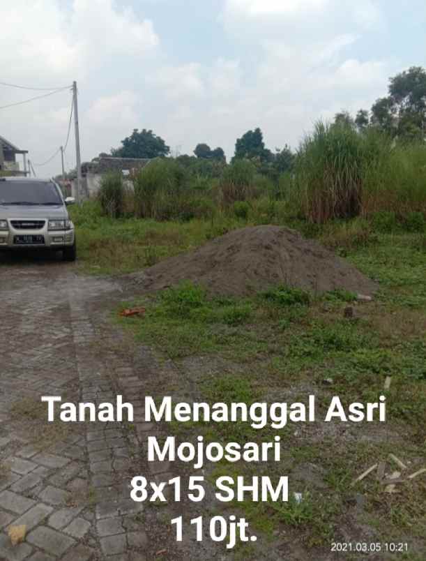 tanah menanggal asri mojosari