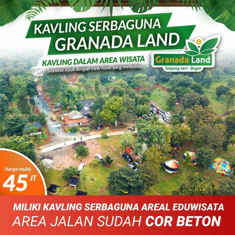 tanah tanjungsari bogor timur