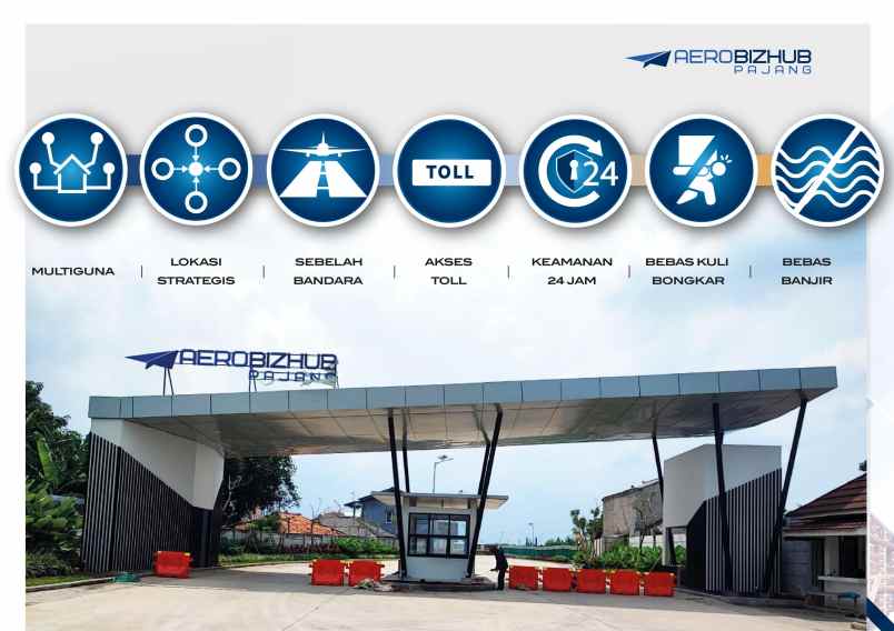 baru gudang 3 in 1 ready stock samping bandara soetta