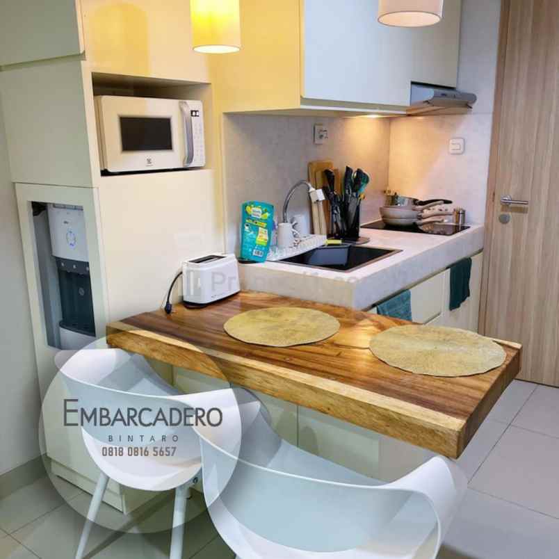 dijual apartment embarcadero bintaro