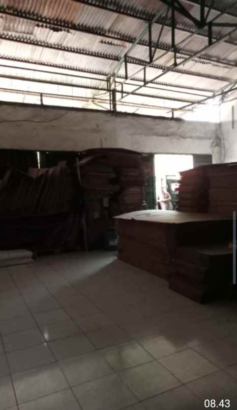 dijual gudang kios rumah 517 m2 kota bekasi