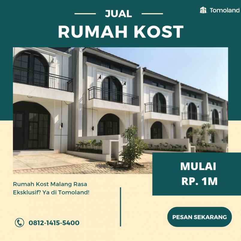 dijual kost jl chili jl perum joyo