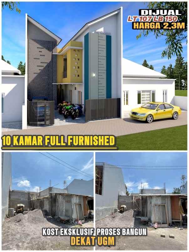 dijual kost plemburan