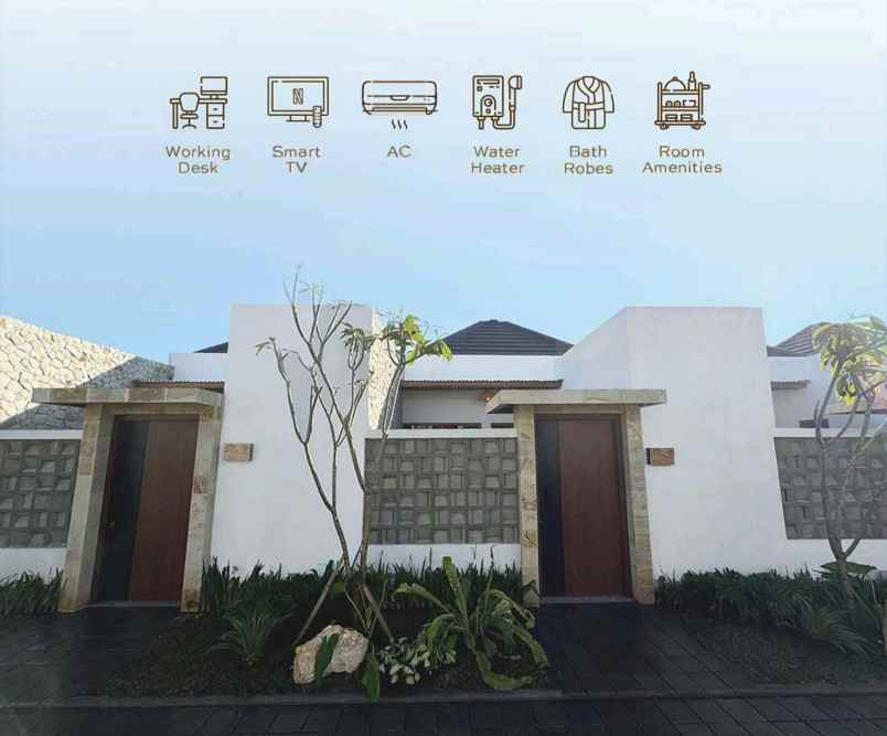 dijual resort baru di dekat alun alun ciwidey