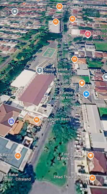 dijual ruko gudang kantor jalan puri widya kencana