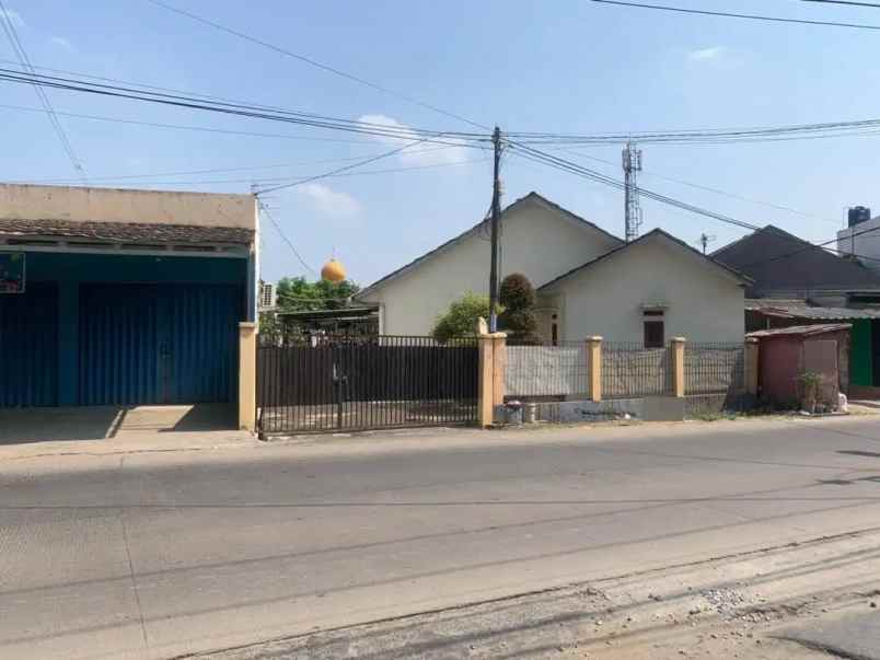 dijual ruko gudang kantor jl raya sepang serang kec