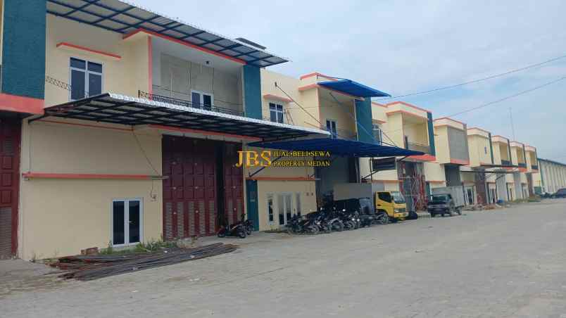 dijual ruko gudang kantor komplek pergudangan paluh