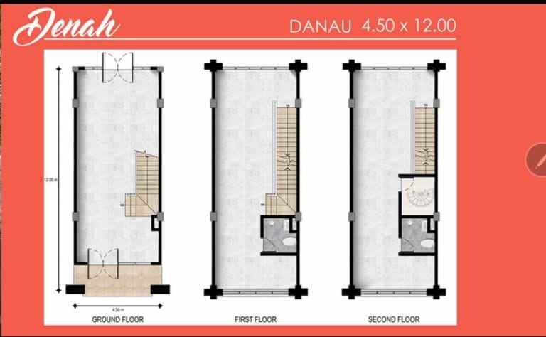 dijual ruko la riviera pik2 hadap danau
