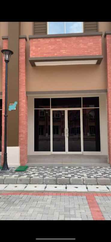 dijual ruko la riviera pik2 hadap danau