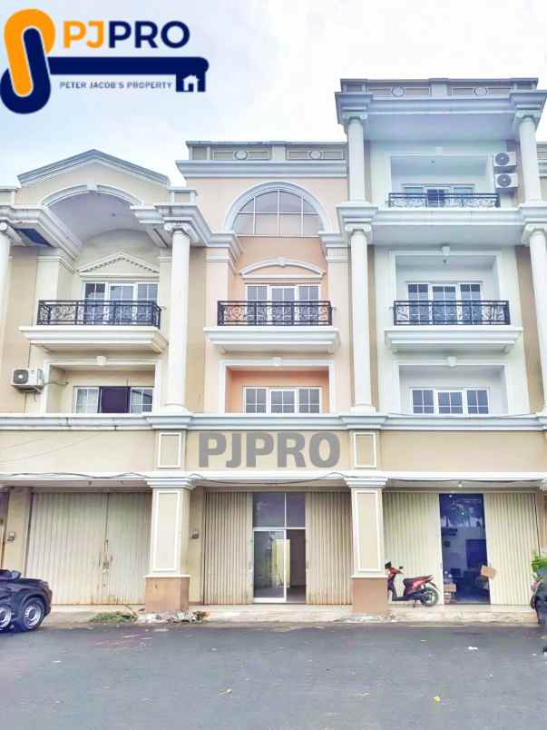 dijual ruko sentra niaga harapan indah