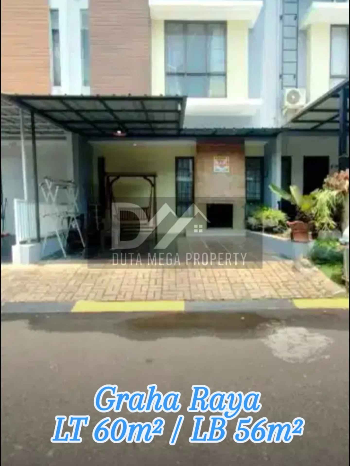 dijual rumah 2 lantai murah di graha raya bintaro