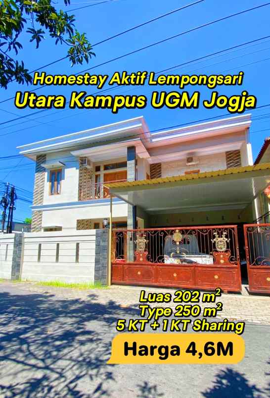 dijual rumah 793g p83 jl lempongsari
