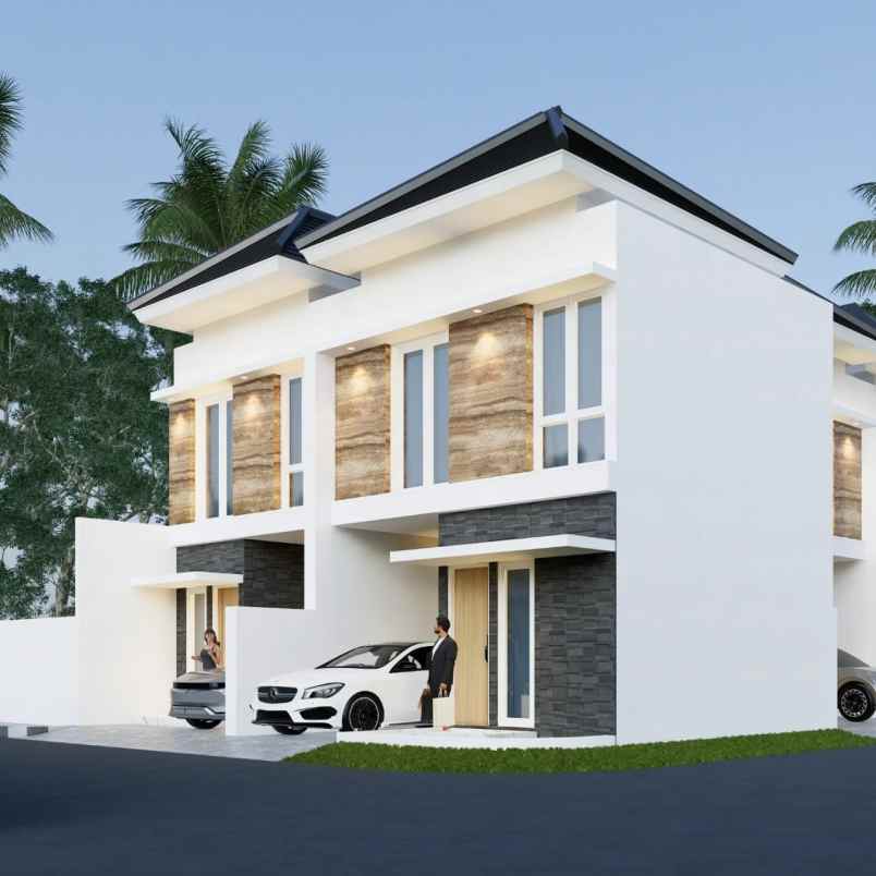 dijual rumah baru di darmo permai surabaya barat