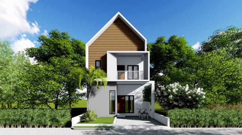 dijual rumah bernuansa alam di cimahi utara