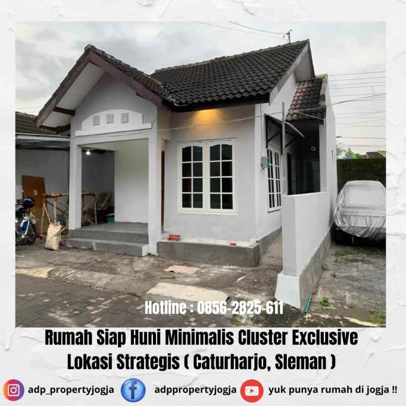 dijual rumah caturharjo sleman yogyakarta