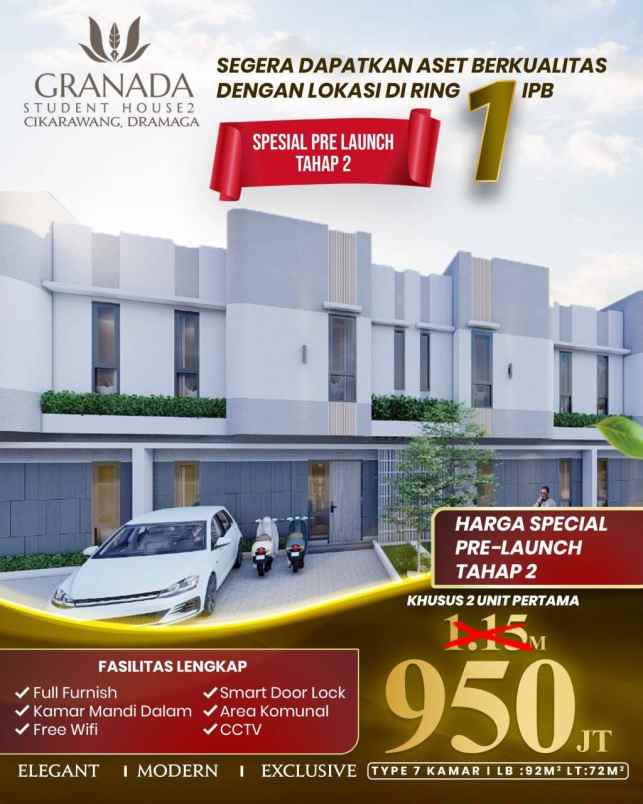 dijual rumah cikarawang