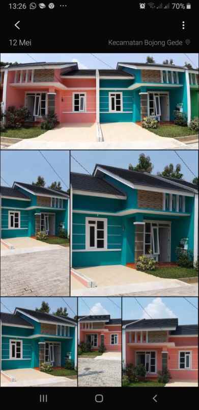 dijual rumah cimanggis bojonggede bogor
