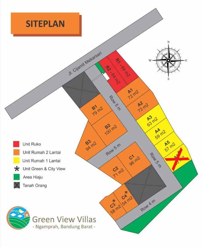 dijual rumah cipulus ngamprah bandung barat